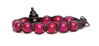 Bracciale Tamashii SHUNGITE in Pietre dure Agata BHSS900-34 - BHSS900-34